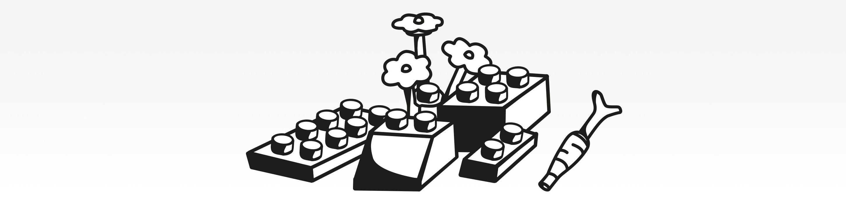 LEGO® Scharniere (Platten)