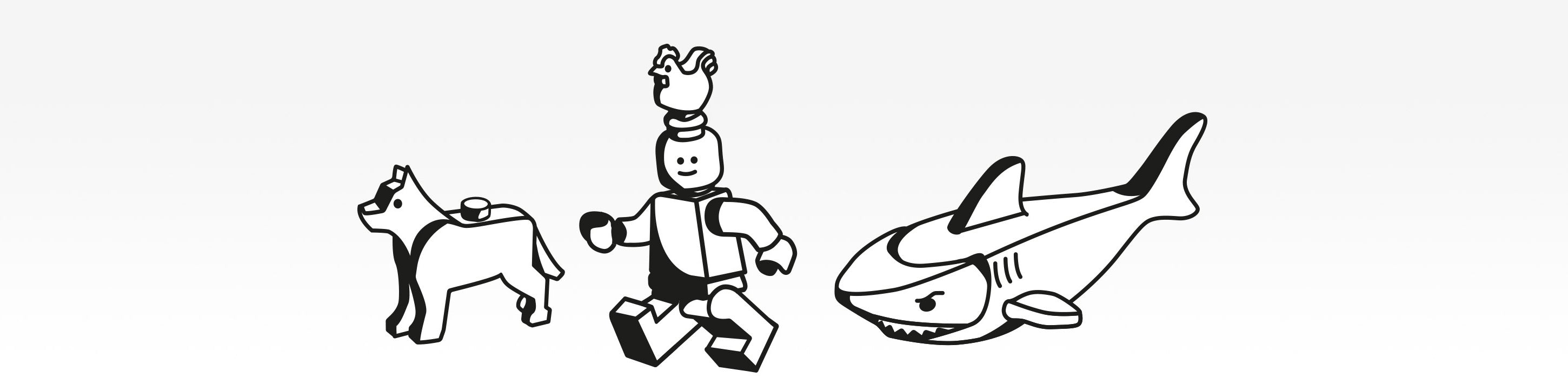 LEGO® Reptilien / Dinos / Drachen