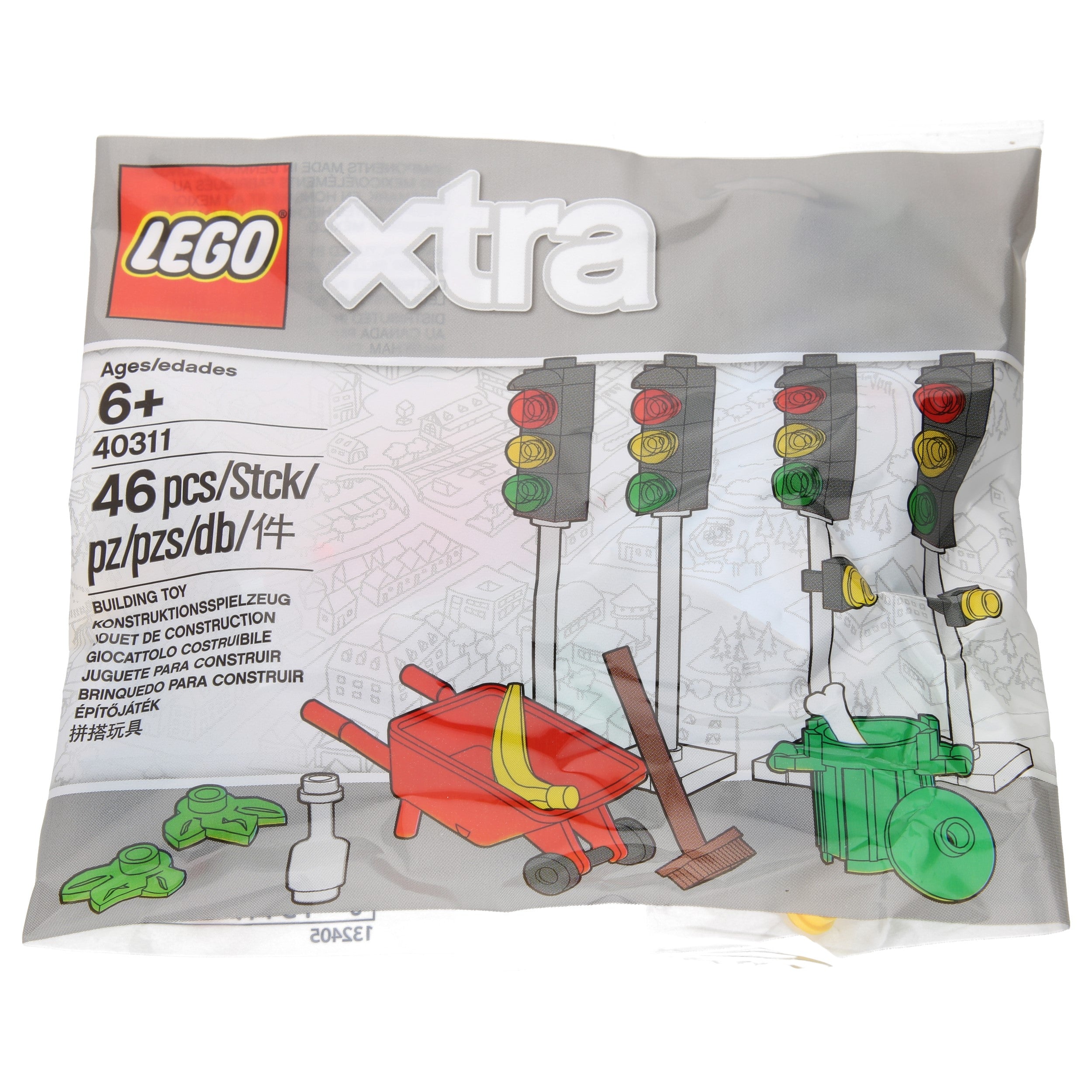 LEGO City kits traffic accessories (Xtra Polybag)