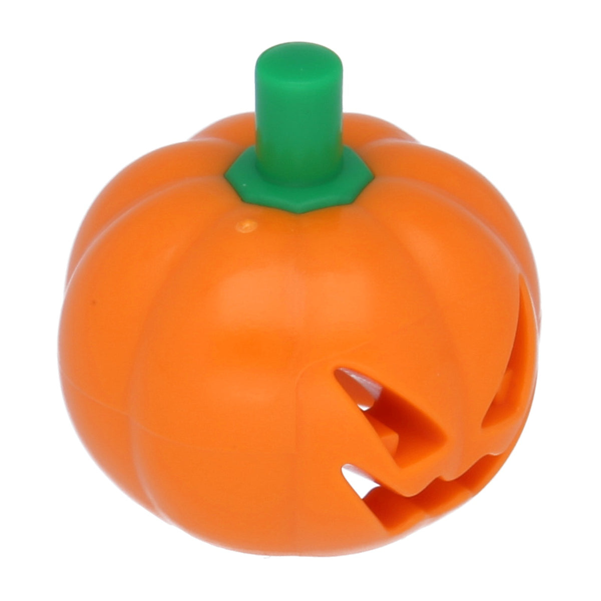 LEGO Minifigure Headwear (Other) - Pumpkin Lantern with Green Stem