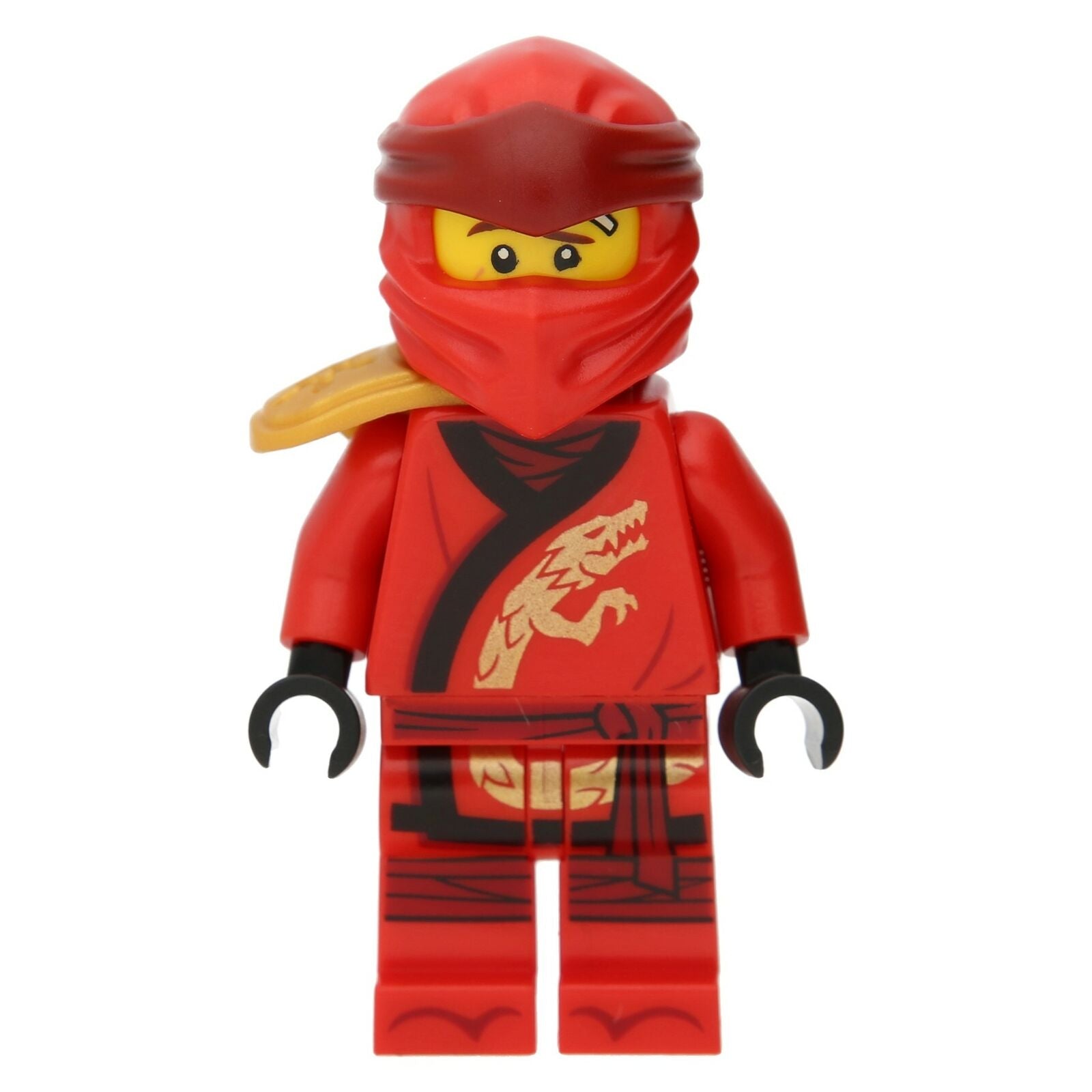 Lego Ninjago Minifigur Kai with a golden shoulder pad (Legacy)