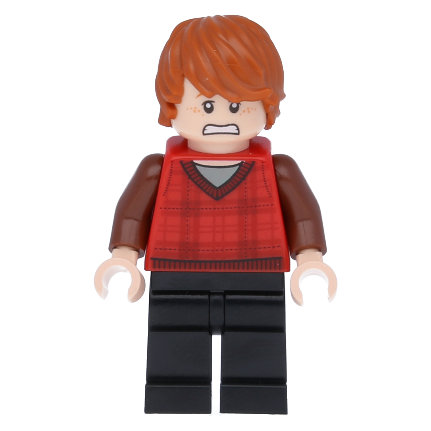 Lego Harry Potter Minifigure Ron Weasley Scottish pattern Weste