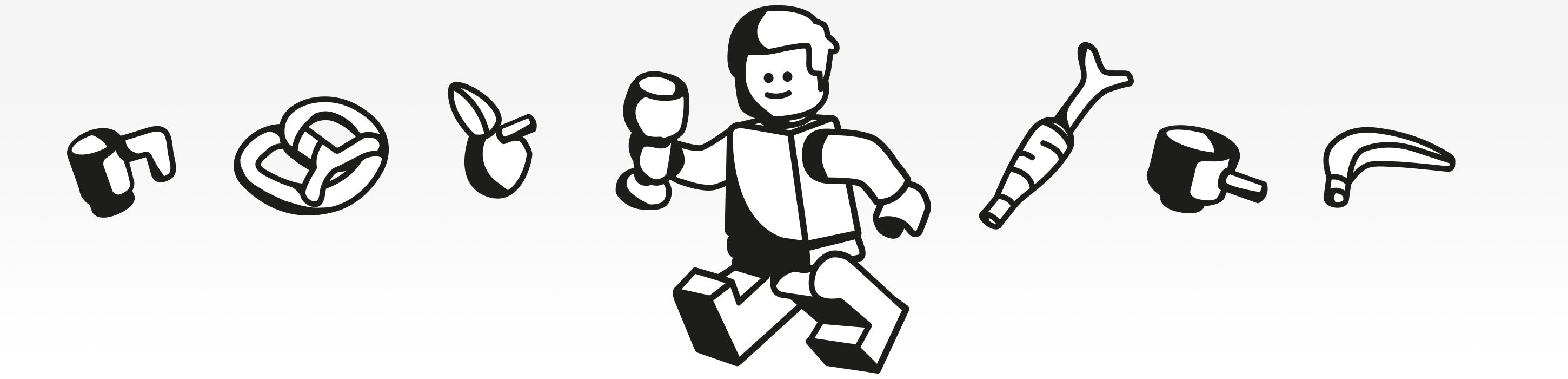 LEGO® Minifigur Zubehör (Essen)