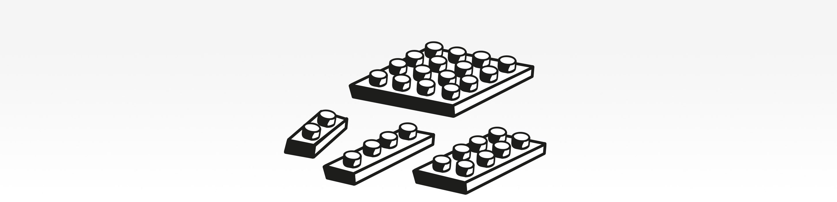 LEGO® Platten (Winkel)