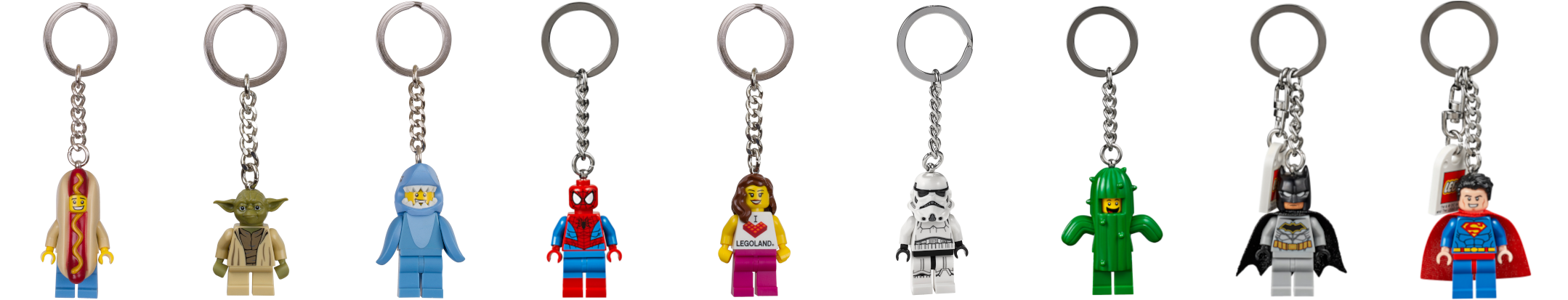 LEGO® Keychains (Minifigures)