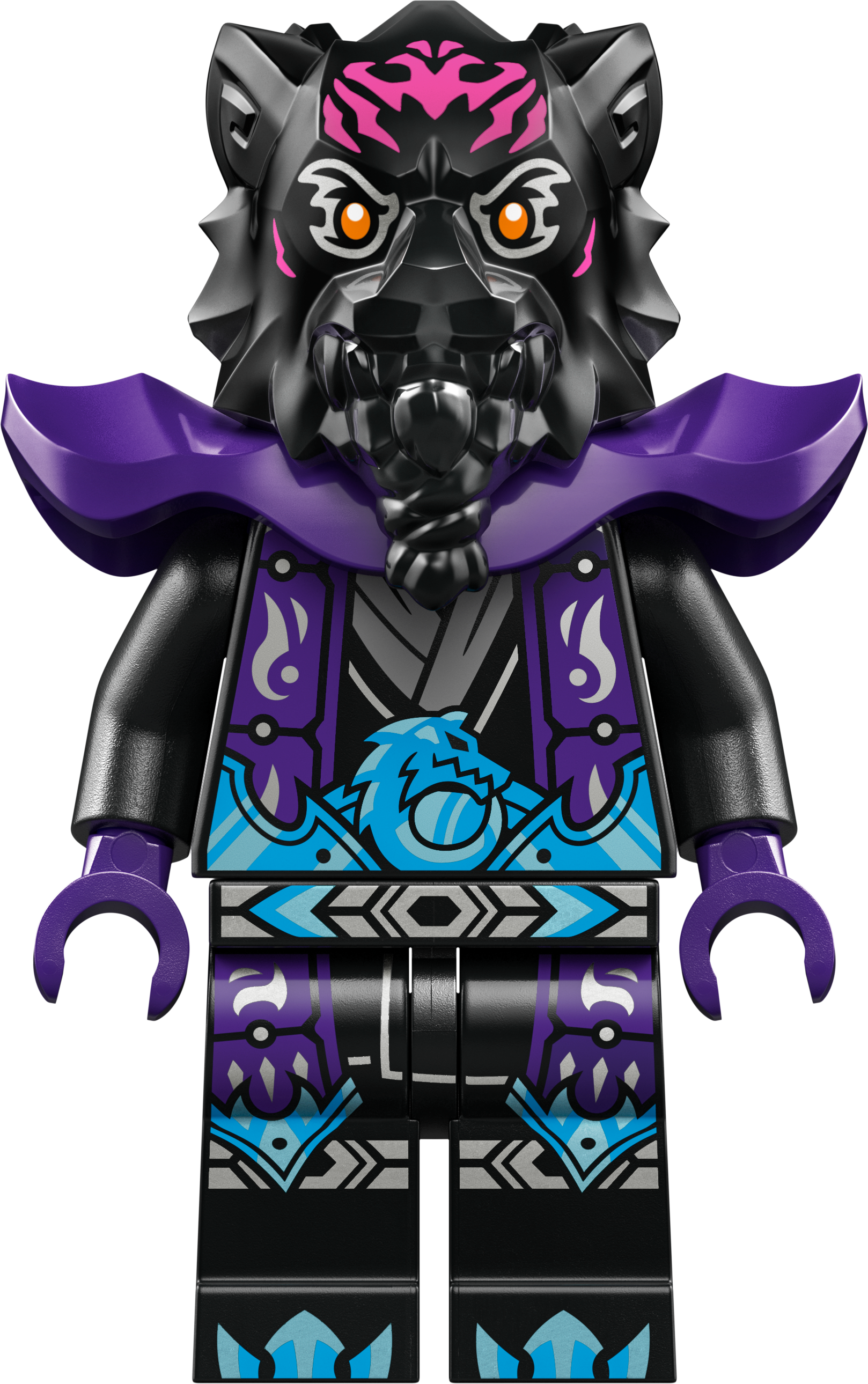 LEGO Minifigur Lord Ras - Dark Purple Armor – Ninjago (njo0862) – neu