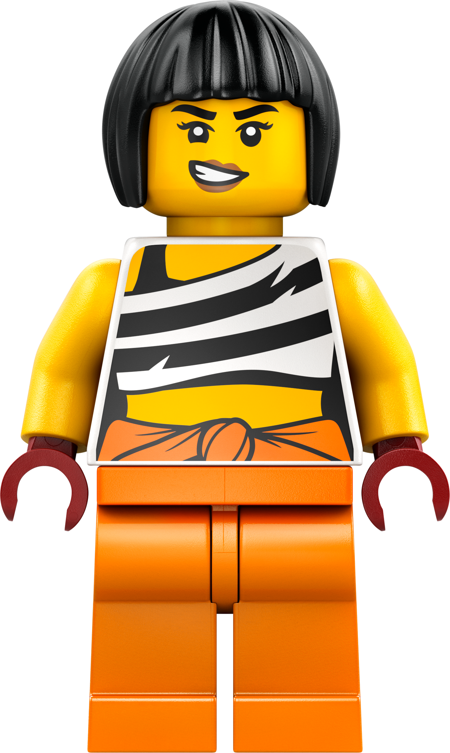 LEGO Minifigur City: Figur "Frau im gestreiften Top" (cty1744) – neu