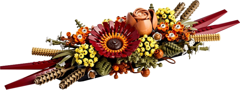 LEGO® dried flower arrangement