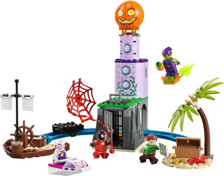 LEGO® Spidey's team at Green Goblin's lighthouse