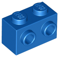 LEGO Bricks (modified) - 1 x 2 with side studs