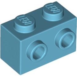 LEGO Bricks (modified) - 1 x 2 with side studs