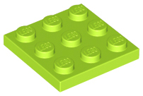 LEGO Plates (Default) - 3x3