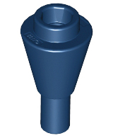LEGO Steine (Kegel) - 1 x 1 mit Stab (invertiert)