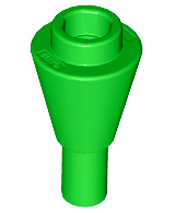 LEGO Steine (Kegel) - 1 x 1 mit Stab (invertiert)