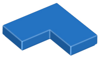 LEGO Tiles (modified) - 2 x 2 (corner part)