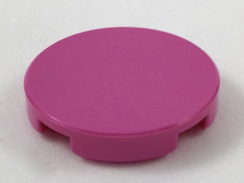 LEGO Tiles (modified) - 2 x 2 round with stud holder in the bottom