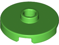 LEGO Tiles (modified) - 2 x 2 with open stud (round)