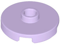 LEGO Tiles (modified) - 2 x 2 with open stud (round)