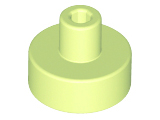 LEGO Tiles (modified) - 1 x 1 round with rod and pin holder