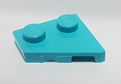 LEGO Plates (modified) - wing 2 x 2 (left)