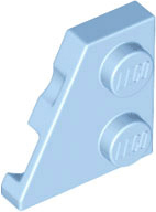 LEGO Plates (modified) - wing 2 x 2 (left)