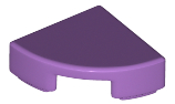 LEGO Fliesen (modifiziert) - 1 x 1 (rund, 1/4)