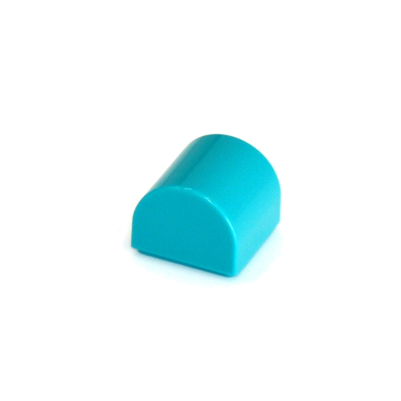 LEGO Brick modified 1 x 1 x 2/3 without knobs, curved top (49307)