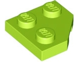 LEGO Plates (modified) - wedge plate 2 x 2 (cut corner)