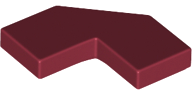 LEGO Tiles (modified) - Modified Facet 2 x 2 (with cutout)