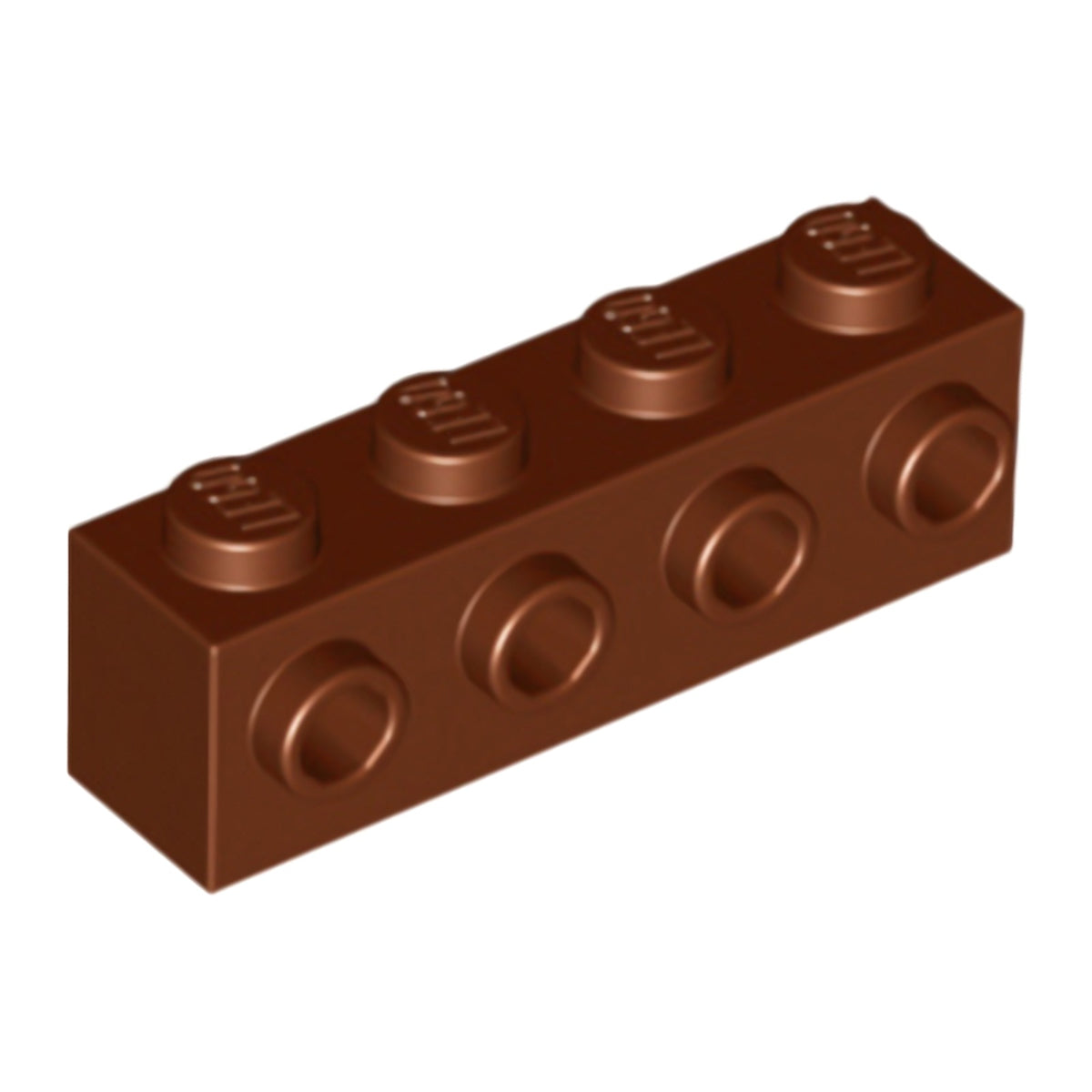 LEGO  Steine (modifiziert) - 1 x 4 mit  Noppen an der Seite