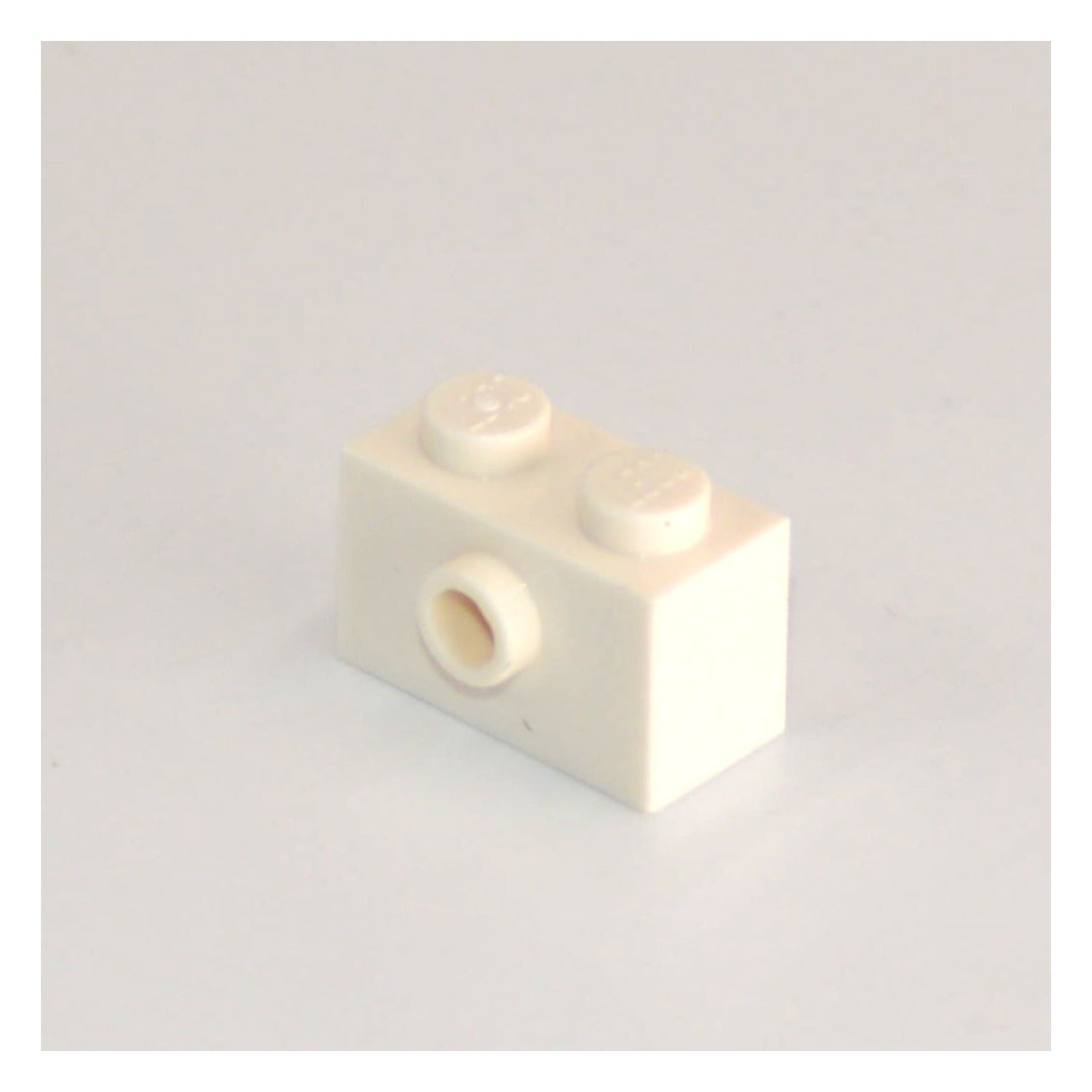 LEGO Stein modifiziert 1 x 2 mit Noppe auf Seite (86876) – Farbe wählbar