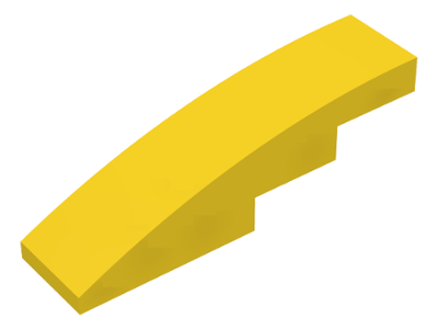 LEGO Slopes (modified) - 1 x 4 (rounded)