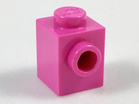 LEGO Bricks (modified) - 1 x 1 with a side nub