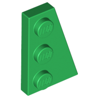 LEGO Plates (modified) - wing 3 x 2 (right)