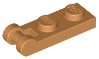 LEGO Plates (modified) - 1 x 2 with bar handle