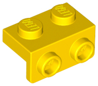 Lego plates (angle) - 1 x 2 on 1 x 2