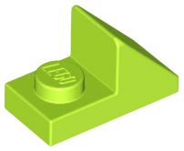 LEGO roof stones (modified) - sloping 2 x 1 with 2/3 neckline (45 °)
