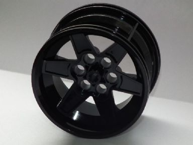 LEGO Technic tires/rims - 56mm D. x 34mm with 6 pin openings (medium)