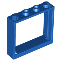 LEGO window frame 1 x 4 x 3 (without shutters)