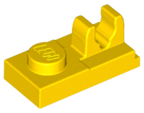 Lego plates (modified) - 1 x 2 with clip above