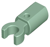 LEGO rods - rod holder with clip