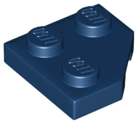 LEGO Plates (modified) - wedge plate 2 x 2 (cut corner)