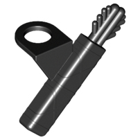 LEGO minifigure accessories (weapons) - Quiver with 2 arrows
