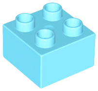 LEGO Duplo Bricks - 2x2