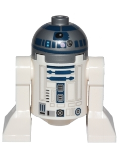LEGO Star Wars Minifigure - Astromech Druid R2D2 (dab lavender)