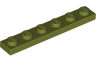LEGO Plates (default) - 1x6