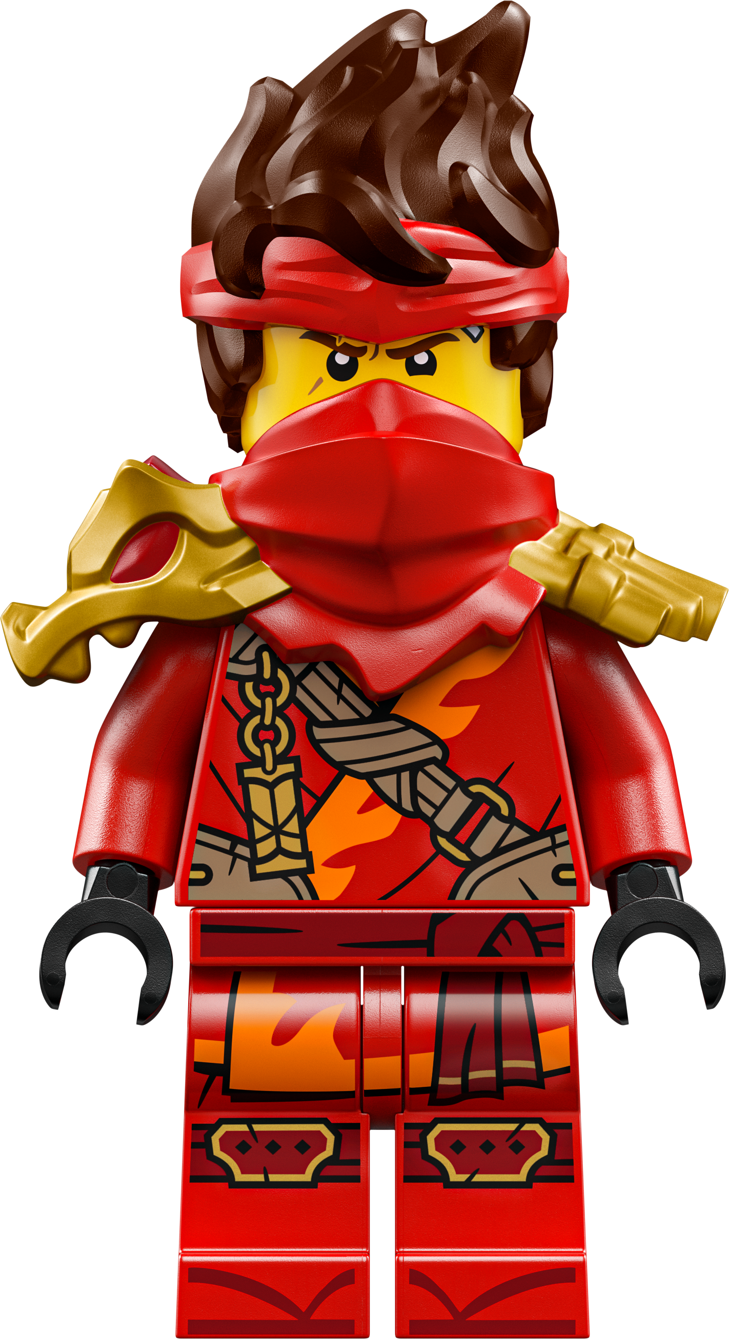 LEGO Minifigur Kai - Dragons Rising, Tunic with Strap and Charm (njo0967)