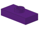 LEGO Plates (modified) - 1 x 2 with 1 stud (undetermined type)