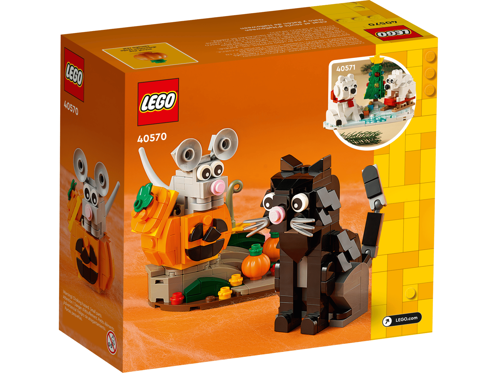 LEGO® Katz und Maus an Halloween