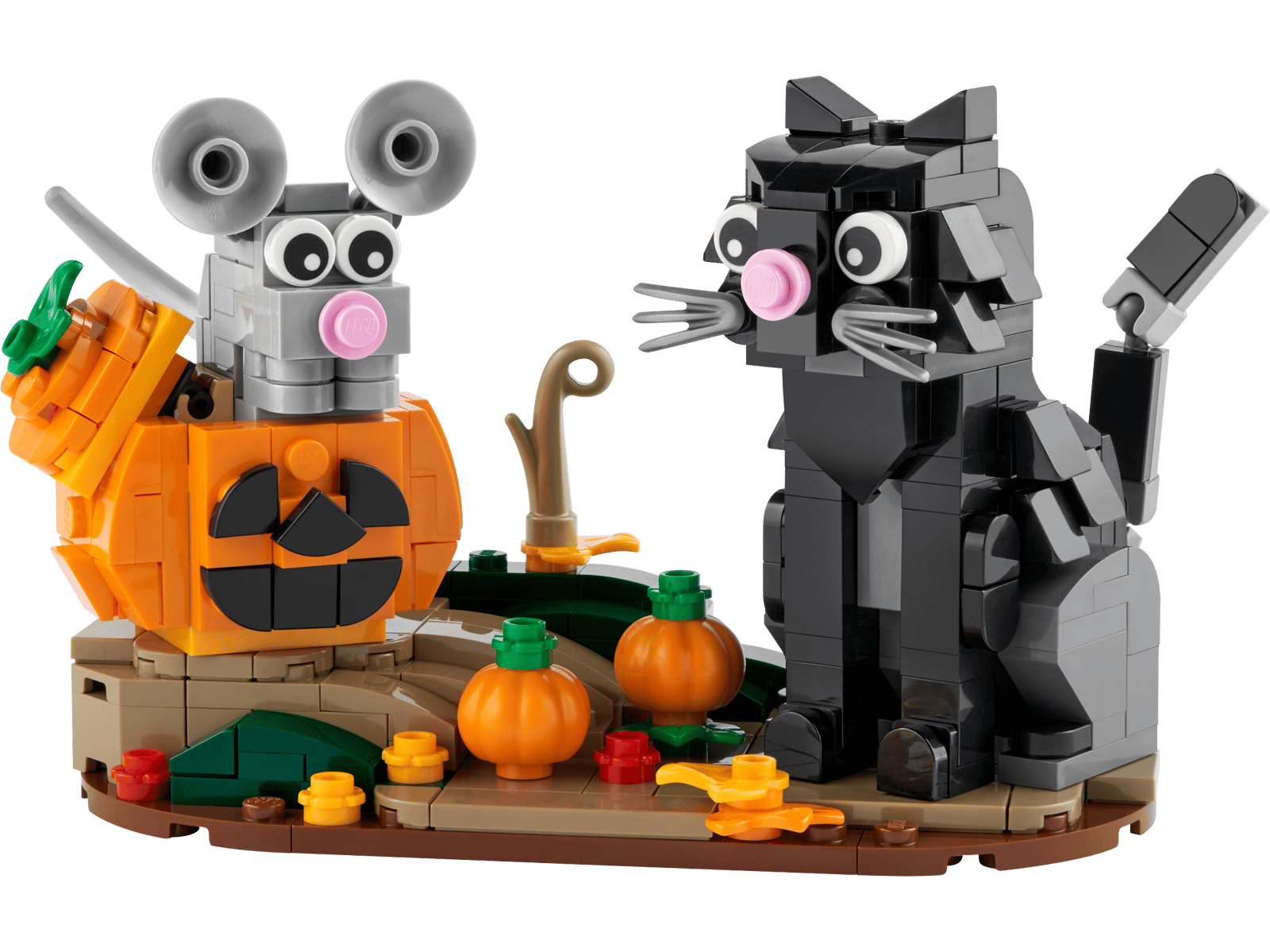 LEGO® Katz und Maus an Halloween